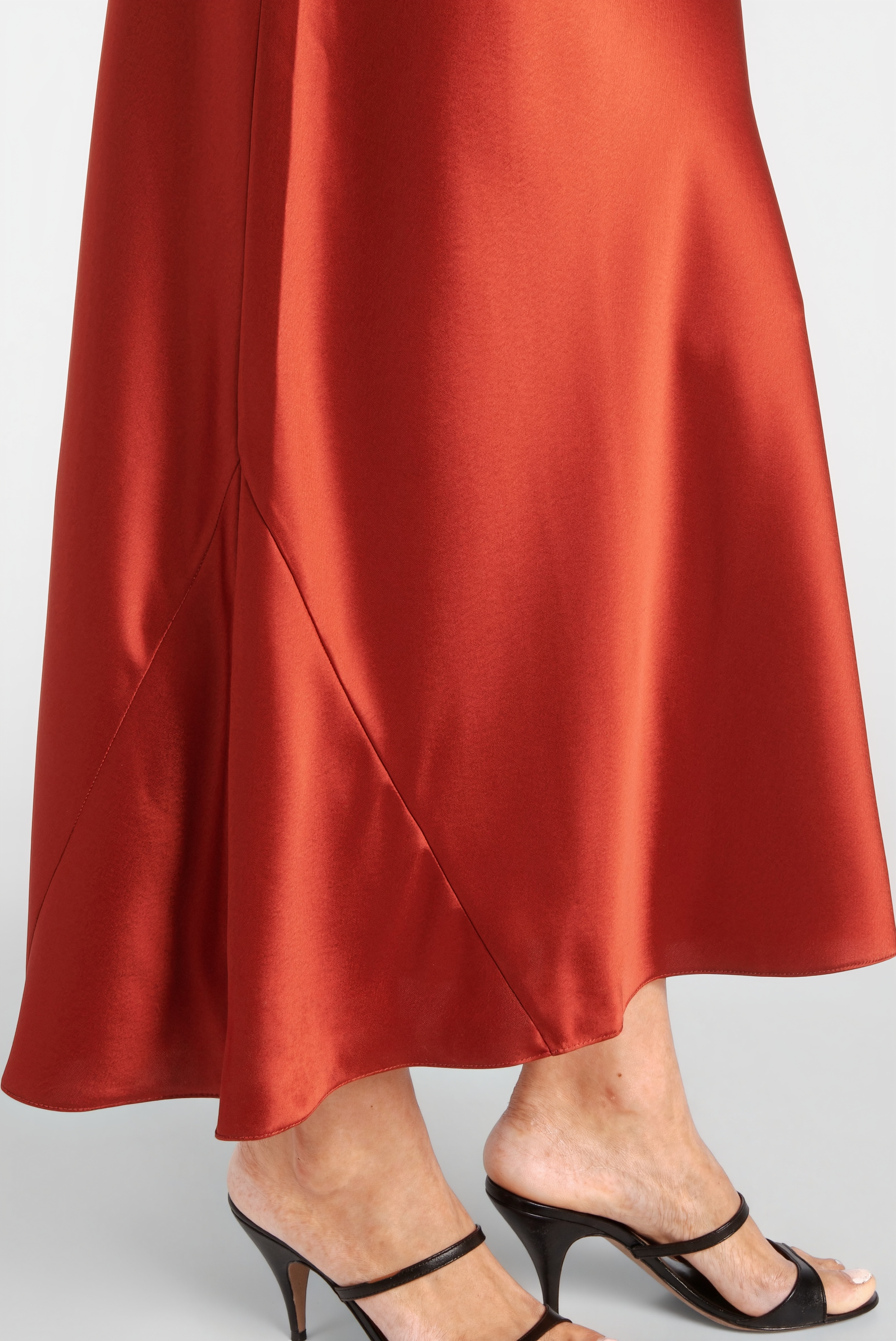Weeding guest red dress for woman