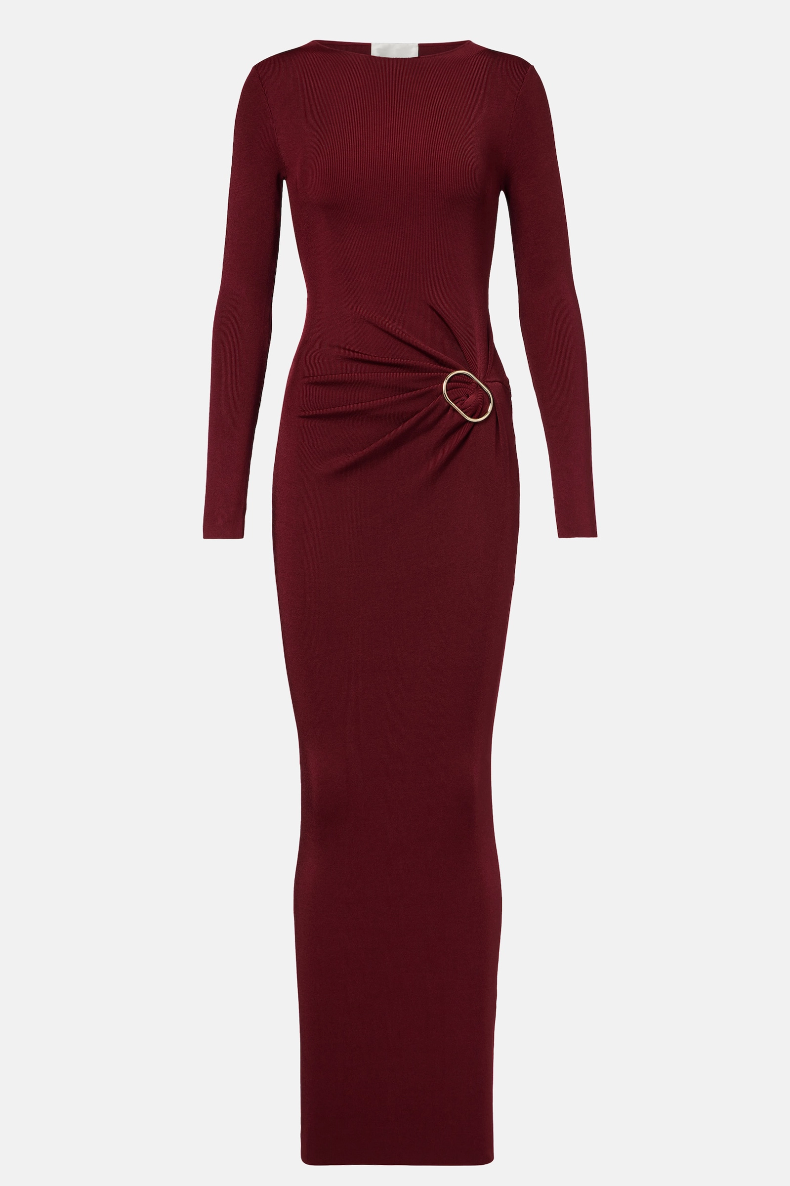 Ring Detail Long Sleeve Dress