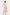 Back view of the model wearing the pink dress, highlighting the flowing silhouette and ankle-length cut.