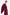 Front view of burgundy draped slit gown, elegant flowy design with cape sleeves.
