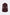 Burgundy structured mini dress, long sleeves, tailored waist, high neckline, two front pockets.
