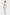 Back view of asymmetrical white dress, model walking, showcasing elegant flow and seams.
