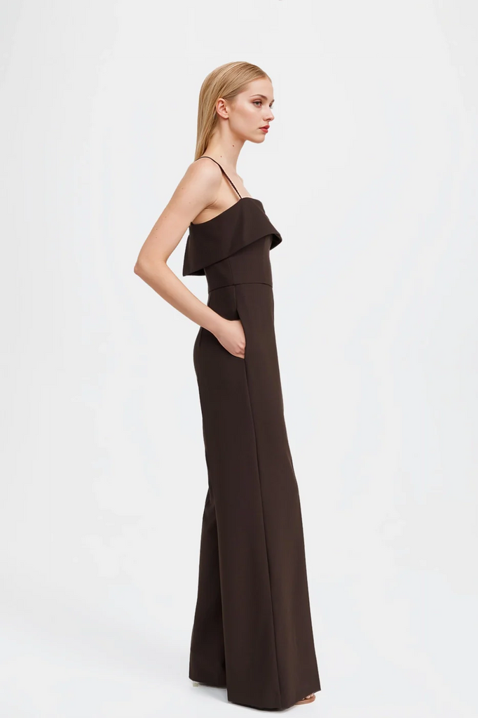 Chic sleeveless jumpsuit designed for women, perfect for any occasion.