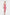 "Camila Pink Midi Bustier Dress featuring a bardot neckline and elegant silhouette."