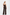 Anna Folded Veck Sleeveless Jumpsuit in brown with a folded square neckline and adjustable straps.