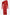 Jade Off-Shoulder Red Rib Midi Dress made from sustainable Tencel fabric.