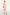 Bea Gathered Crepe Midi Dress in soft pink with elegant draping