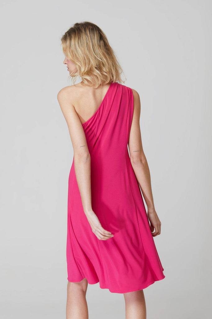 Stylish fuchsia dresses designed for a bold, confident look.