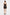 Full body look of black leather asymmetric mini dress