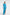 Asymmetrical Draping Blue Crepe Dress with side slit and draping details