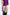 Purple crepe dress – hemline detail