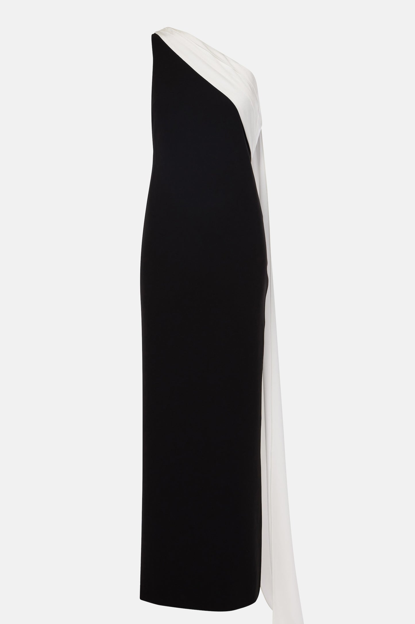 Vestido blanco y negro