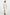Minimalist ivory midi dress in recycled crepe, product flat back.