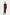 Soft and fitted brown jersey midi dress for weddings and formal occasions.