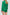 Designer fitted green mini dresses with leopard jacquard pattern