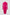 Fuchsia Midi Rib Dress with high neck and long sleeves.